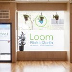 Clean and bright pilates studio