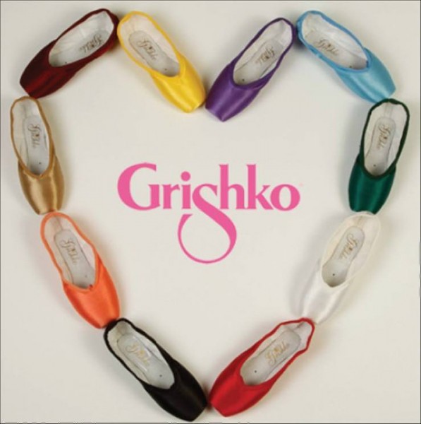 Colorful Pointe Shoe Logo