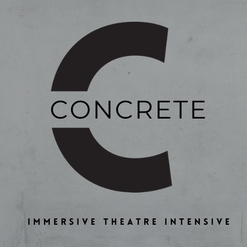 CONCRETE Immersive Theatre Intensive, grey logo