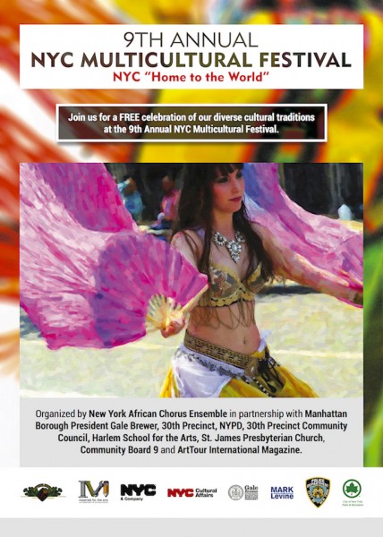 9th Annual NYC Multicultural Festival  FLYER
