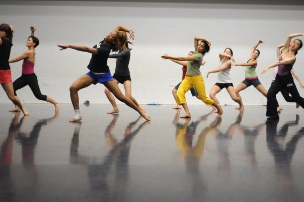 Participants taking class at WMSDF