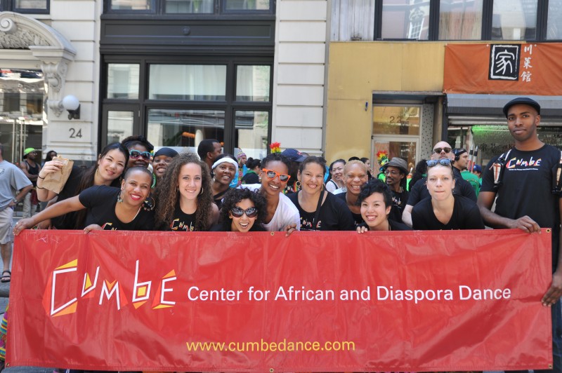 Cumbe Street Team members at a community event.