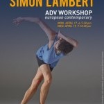 workshop with Simon Lambert monday April 17, 6pm and wednesday April 19, 9pm at BAX