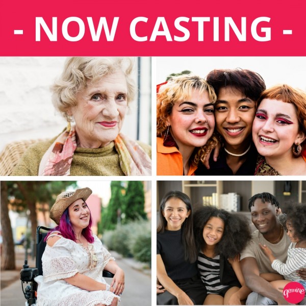 Photo collage of smiling people of all different types