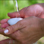 Hands with Bar Soap