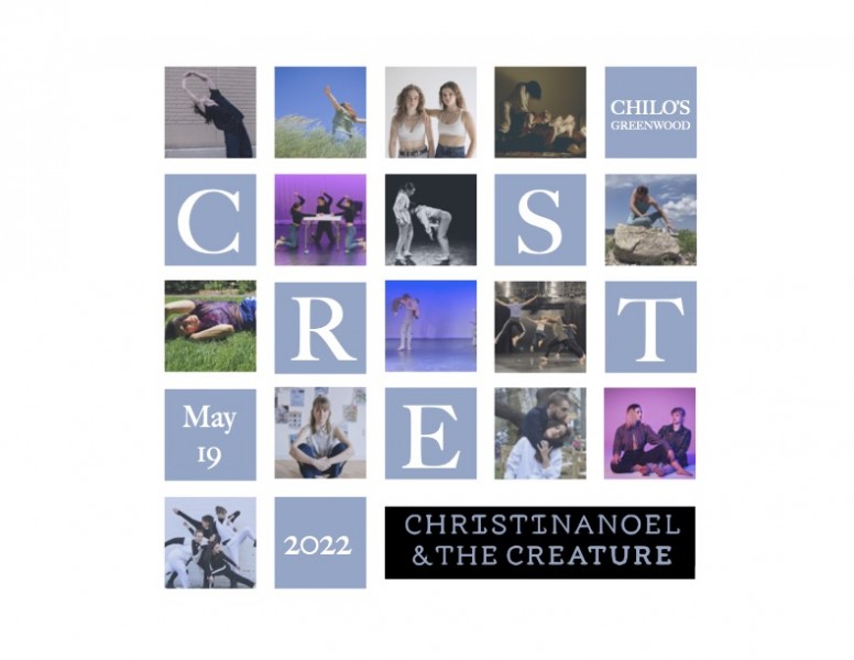 The graphic is made of different blocks of images. They read "CREST, May 19th, 2022"