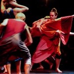 Performers dancing in a Creature work - Sugar.