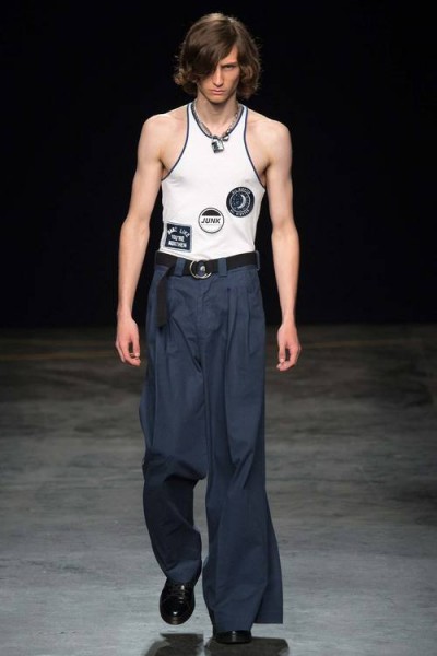 Image from a mens fashion runway show