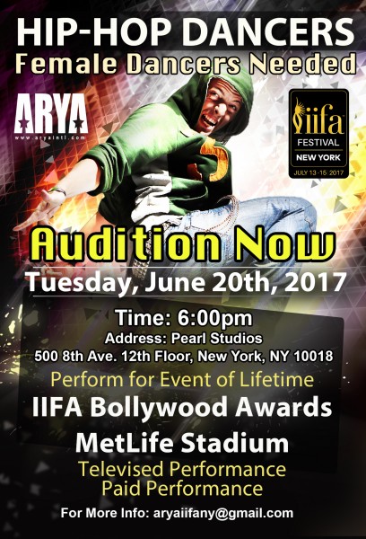 AUDITION FOR IIFA