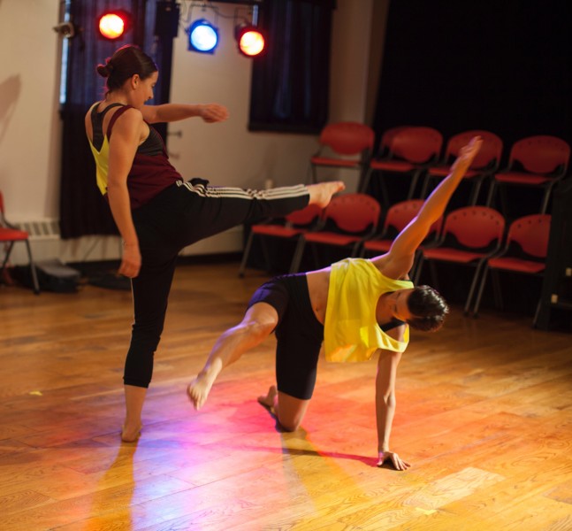Carlye Eckert and Meghan Frederick in TBD at Small Plates Choreography Festival, Newburgh