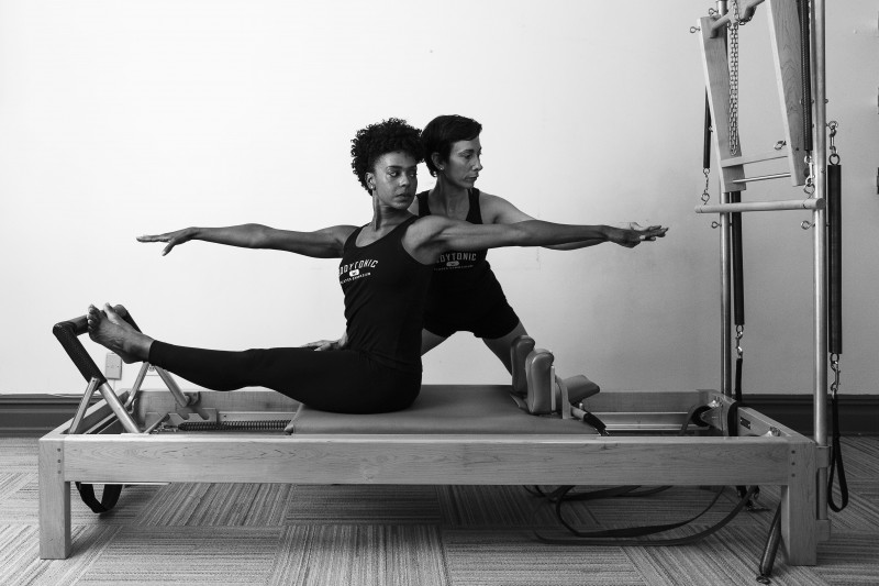 Jennifer DeLuca teaching one of our apprentices