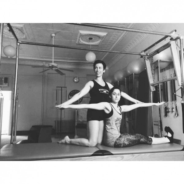Jennifer DeLuca teaching Merav Cidor