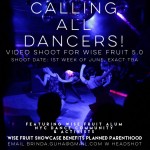 Call for dancers - social media photo