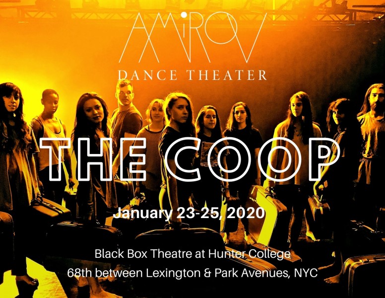 Amirov Dance Theater presents THE COOP 2020 PRODUCTION, January 23-25, 2020