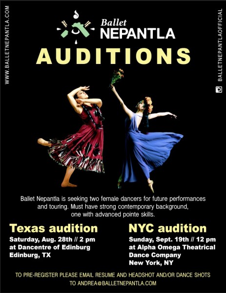 Photos from Ballet Nepantla's productions of Valentina and Mística 