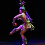 Dancer in Ballet Nepantla’s “Mística”