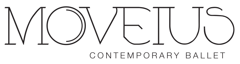 Logo featuring the name: MOVEIUS Contemporary Ballet