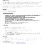Movement Trainer - Physical Therapy Office - Job Description