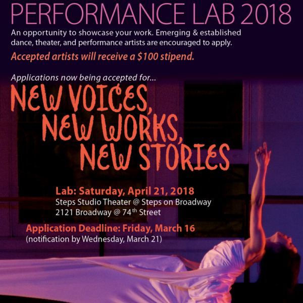 Performance Lab in Steps Studio Theater
