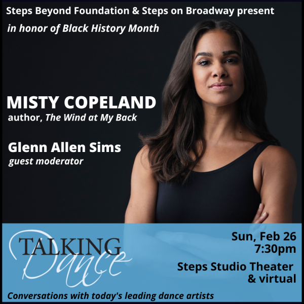 Misty Copeland, dancer/author/philanthropist