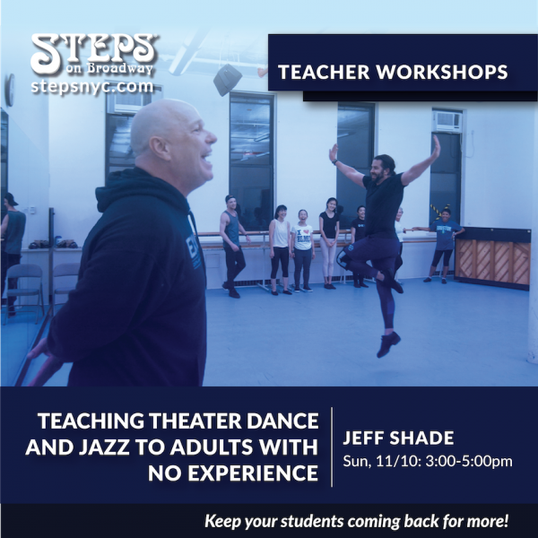 Teaching Theater Dance to Beginners & Adults