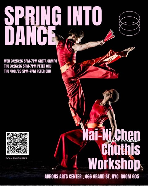 Spring into Action, Master Classes with Peter Chu and Nai-Ni Chen Dance