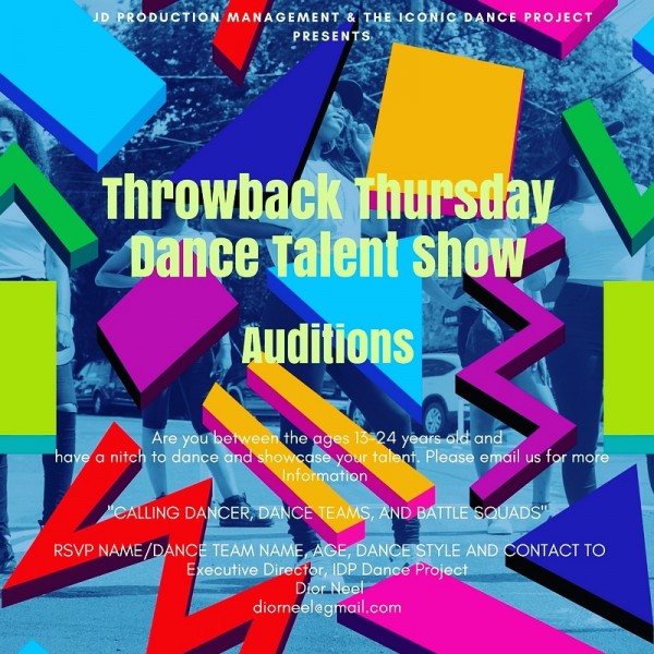 Dance Talent Showcase Event remembering our riches history 