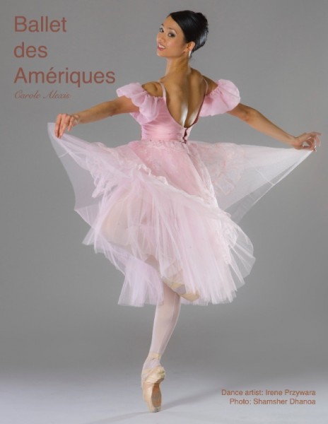 Company Dancer Irene Pzywara photographed by Shamsher Dhanoa