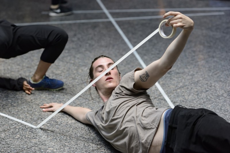 Installation by 2016 Emerging Choreographer Spenser Theberge 