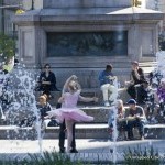 The Ride Ballet Performers in Columbus Circle