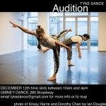 TYKE DANCE Audition December 12th