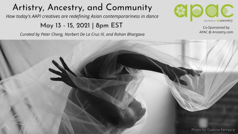 Black and white image with a dancer crossing arms covered in sheer satin mesh.  