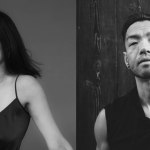 Two black and white headshots featuring teaching artists Keerat and Peter