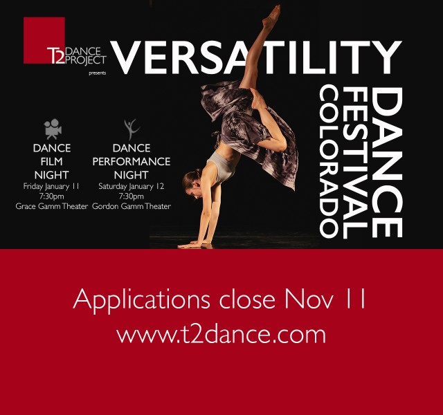 Versatility Dance Fest CO 2019 deadline extended Dance/NYC