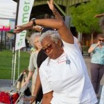 Class participants at Summer on the Hudson: Dance For Seniors