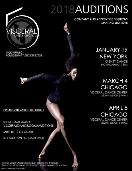 Visceral Dance Chicago Audition