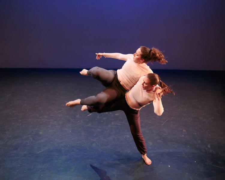 Briana Giordano and Alexis Robbins in "Catch 22"