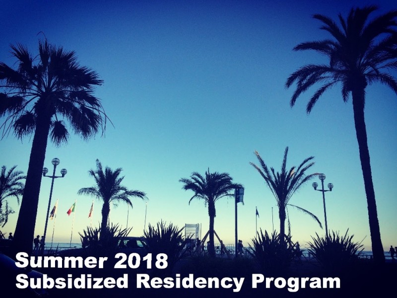 Summer 2018 Subsidized Residency Program