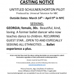 GEORGIA Casting Flyer