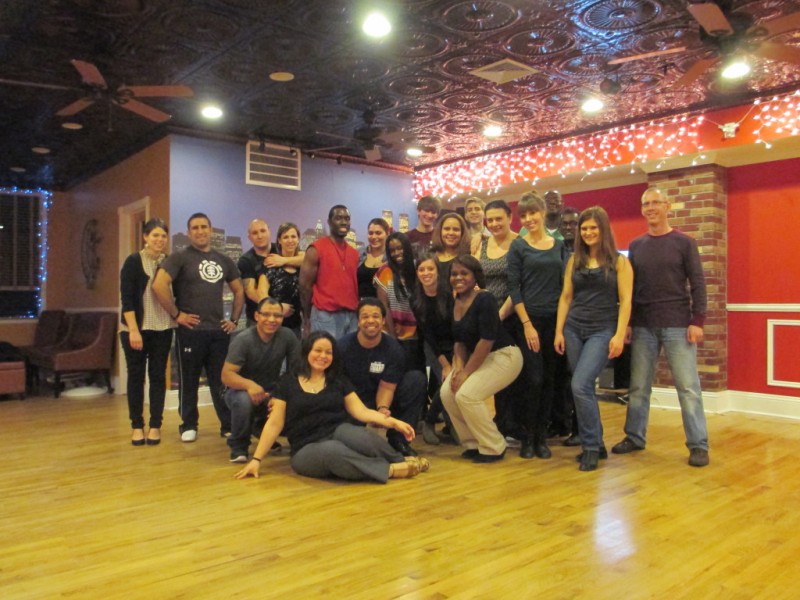 Salsa dance classes NYC at Dance Fever Studios