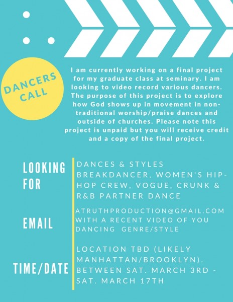 Dancer ad details