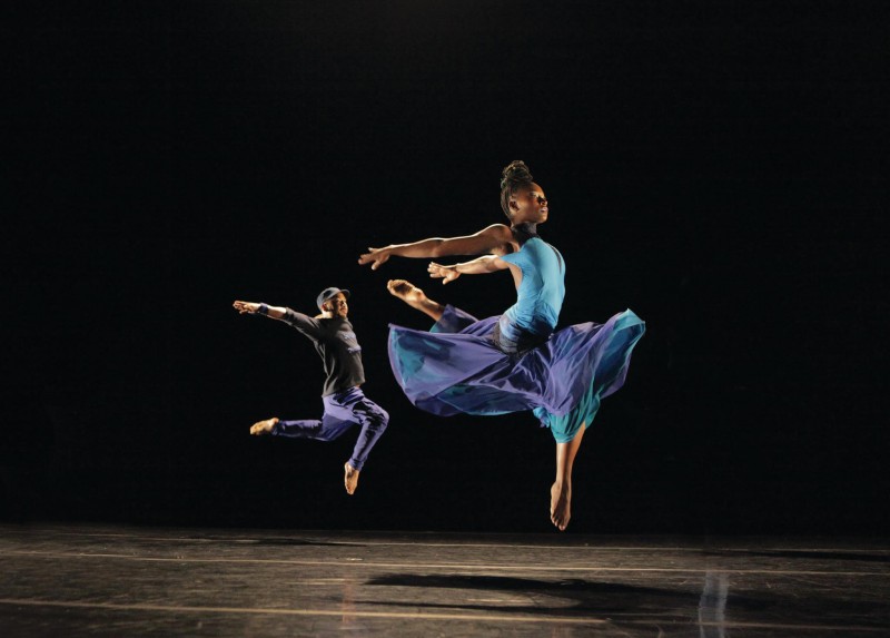 Dancers Arcell Cabuag and Coral Dolphin in Brown's Why You Follow