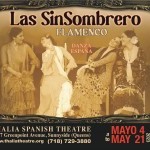 From left to right: Flamenco Artists Barbara Martinez, Rebeca Tomas, Elisabet Torras, Juana Cala seated on chairs and conversing