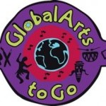 GlobalArts to Go's logo, featuring images of the globe and various artists!