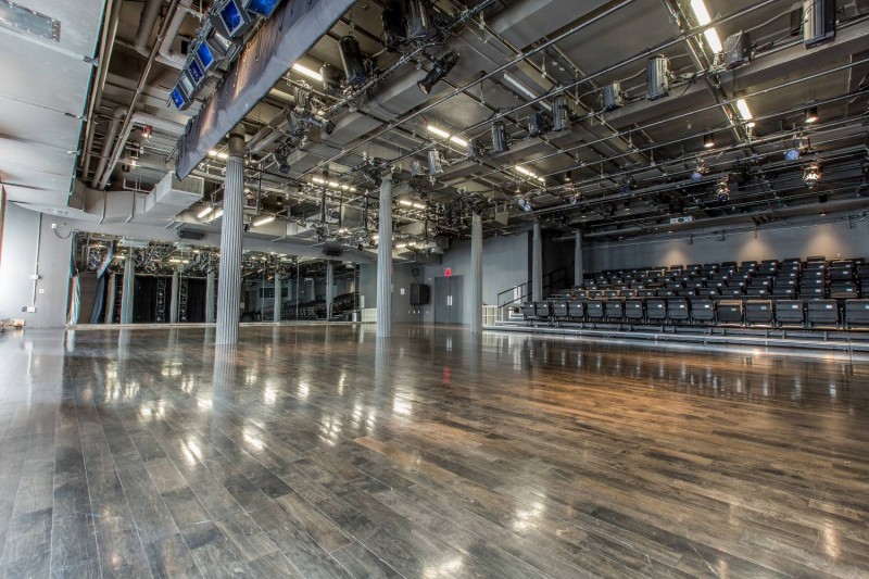 The theatre at Gibney Dance.