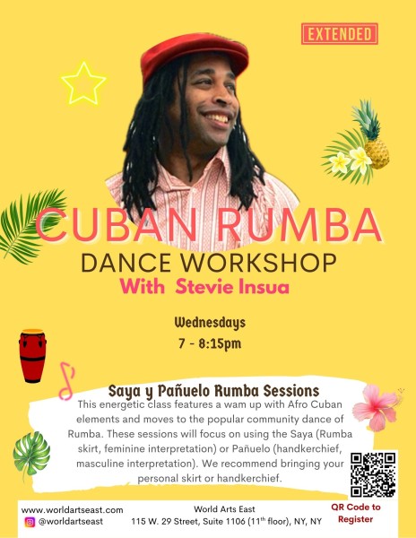 Cuban Rumba Dance at World Arts East 