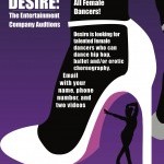 Please email: desire.entertainmentcompany@gmail.com if interested 