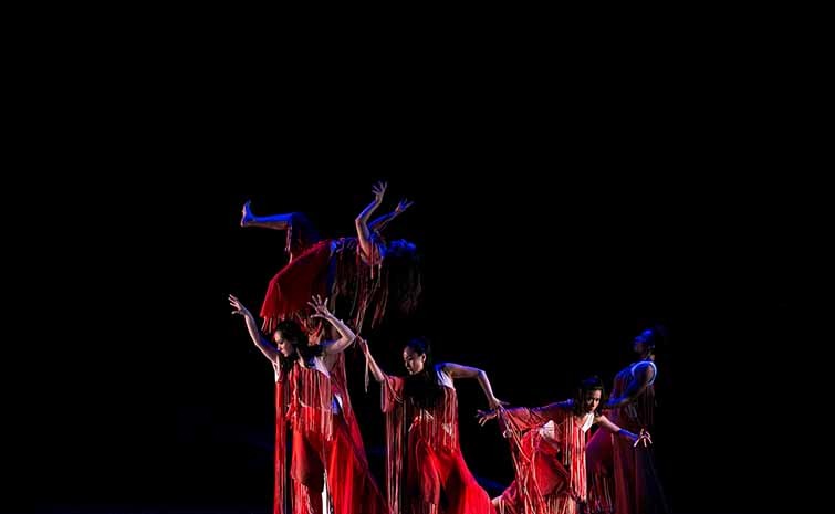 Nuo An Spiritual Dance and Art Foundation May 11 Performance of Moving Through Tea at Symphony Space
