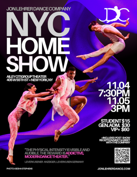 Flier of dancers jumping