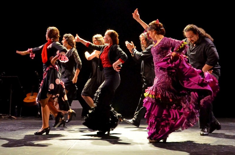 A Palo Seco, flamenco company performing